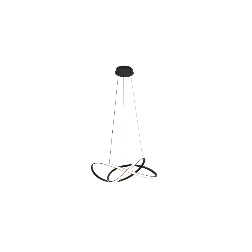 Stmievateľný LED závesný luster na lane LED/85W/230V 3000-6500K priemer 60 cm + diaľkové ovládanie