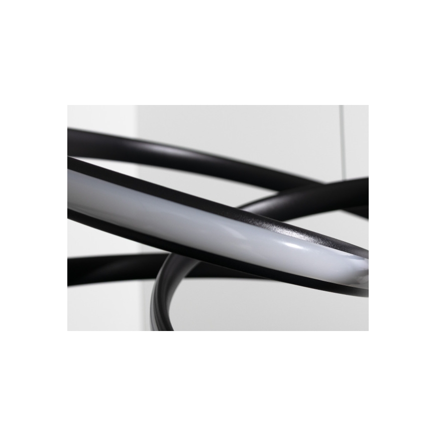 LED stmievateľný luster na lanku LED/85W/230V 3000-6500K pr. 49 cm + diaľkové ovládanie