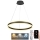 LED Stmievateľný luster na lanku LED/85W/230V 3000-6500K pr. 60 cm + diaľkové ovládanie