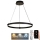 LED Stmievateľný luster na lanku LED/85W/230V 3000-6500K pr. 60 cm + diaľkové ovládanie