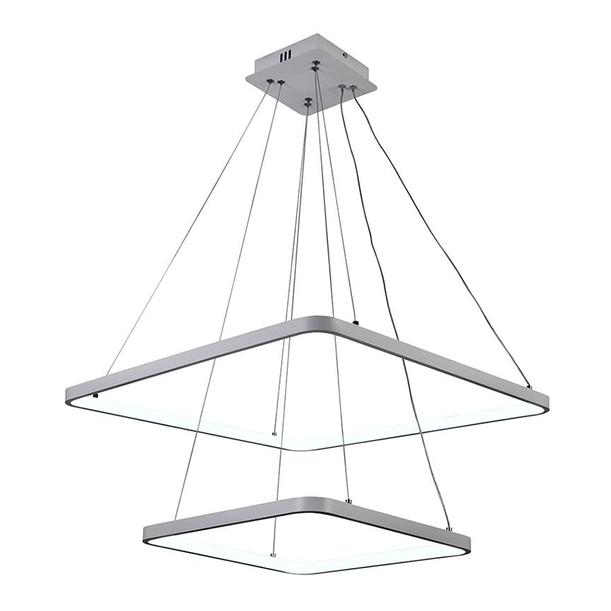 LED Stmievateľný luster na lanku LED/90W/230V 3000-6500K + diaľkové ovládanie