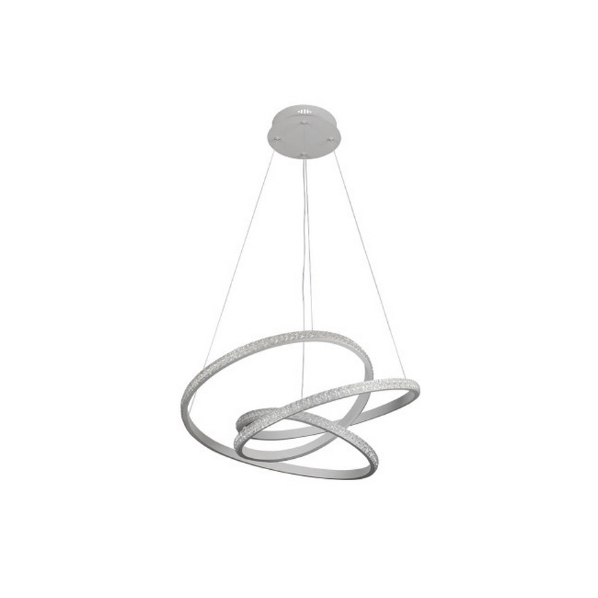 LED stmievateľný závesný luster na lanku LED/90W/230V 3000-6500K pr. 47 cm + diaľkové ovládanie