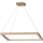 LED Stmievateľný luster na lanku LEGNO 2xLED/33W/230V dub