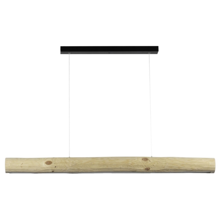 LED Stmievateľný luster na lanku LUCAS LED/33W/230V borovica