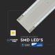 LED Stmievateľný luster na lanku SAMSUNG CHIP LED/60W/230V 4000K strieborná
