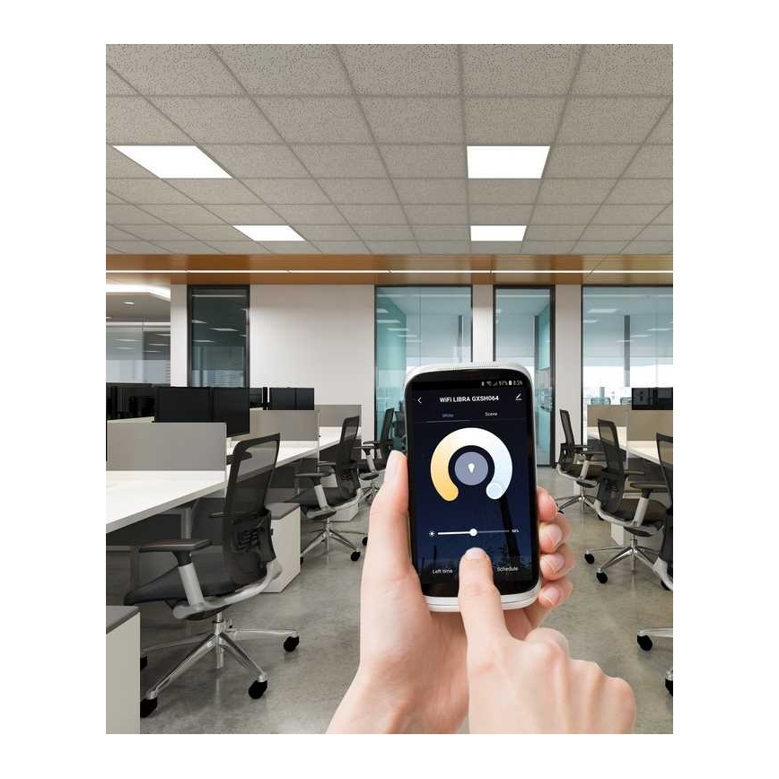 LED Stmievateľný podhľadový panel LIBRA LED/40W/230V 2900-6000K Wi-Fi Tuya