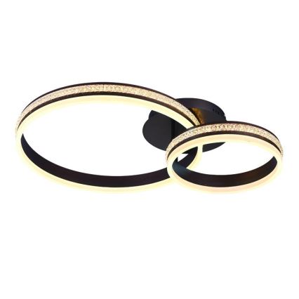 LED stmievateľný prisadený luster LED/110W/230V 3000-6500K + diaľkové ovládanie