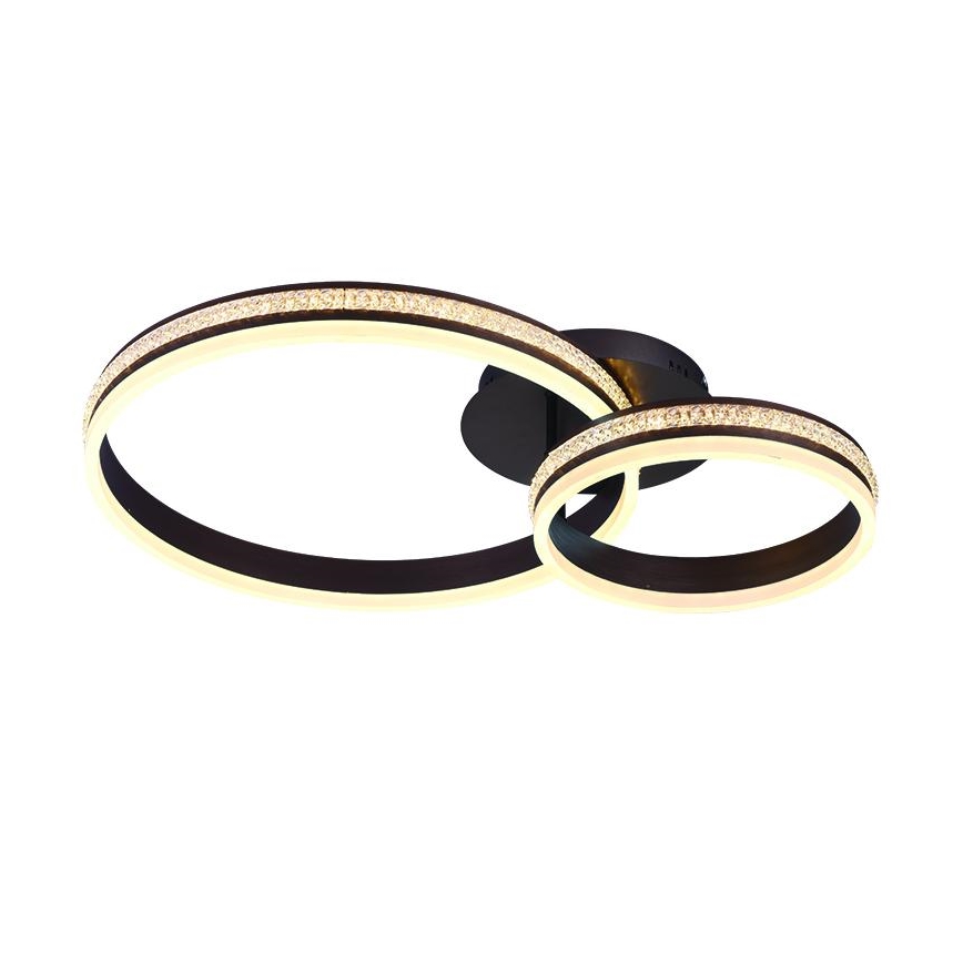 LED stmievateľný prisadený luster LED/110W/230V 3000-6500K + diaľkové ovládanie