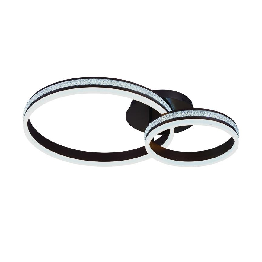 LED stmievateľný prisadený luster LED/110W/230V 3000-6500K + diaľkové ovládanie