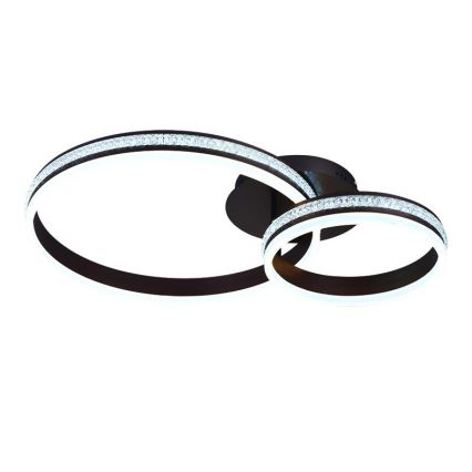 LED stmievateľný prisadený luster LED/110W/230V 3000-6500K + diaľkové ovládanie