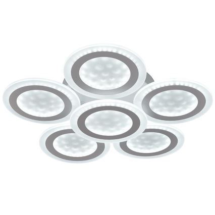 LED Stmievateľný prisadený luster LED/125W/230V 3000-6500K + diaľkové ovládanie