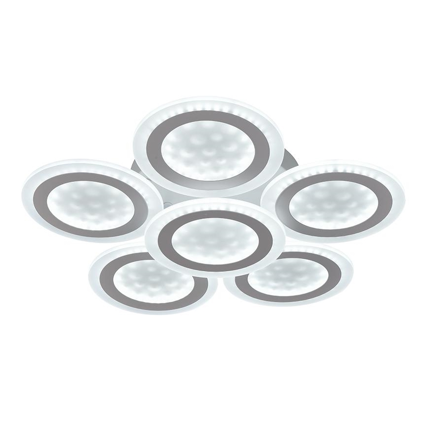 LED Stmievateľný prisadený luster LED/125W/230V 3000-6500K + diaľkové ovládanie