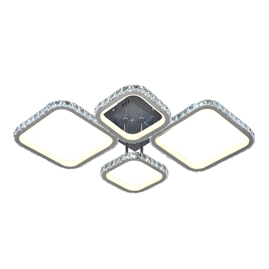 LED Stmievateľný prisadený luster LED/130W/230V 3000-6500K + diaľkové ovládanie