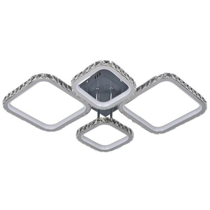 LED Stmievateľný prisadený luster LED/130W/230V 3000-6500K + diaľkové ovládanie