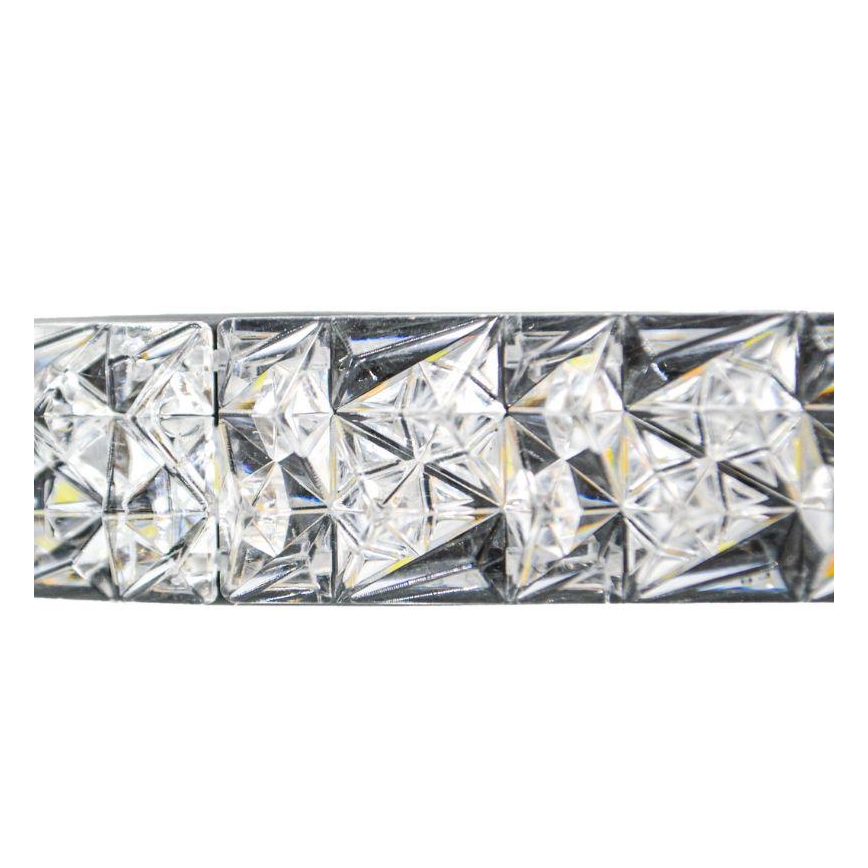 LED Stmievateľný prisadený luster LED/130W/230V 3000-6500K + diaľkový ovládač
