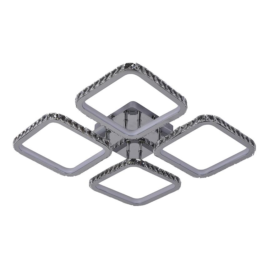 LED Stmievateľný prisadený luster LED/160W/230V 3000-6500K + diaľkové ovládanie