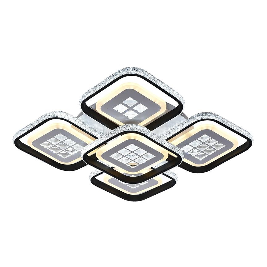 LED Stmievateľný prisadený luster LED/180W/230V 3000-6500K + diaľkové ovládanie
