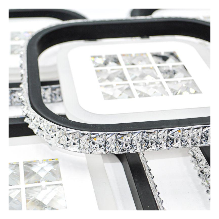 LED Stmievateľný prisadený luster LED/180W/230V 3000-6500K + diaľkové ovládanie