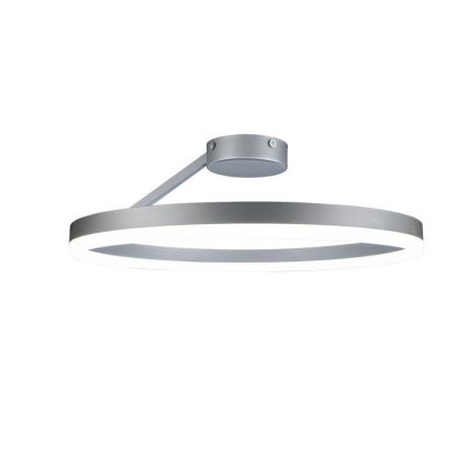 LED Stmievateľný prisadený luster LED/40W/230V 3000-6500K matný chróm + diaľkové ovládanie