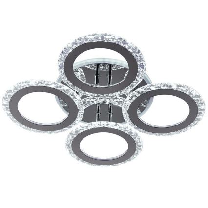 LED Stmievateľný prisadený luster LED/55W/230V 3000-6500K + diaľkové ovládanie
