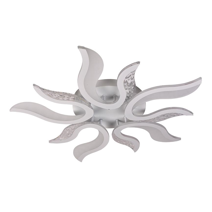LED Stmievateľný prisadený luster LED/65W/230V 3000-6500K biela + diaľkové ovládanie