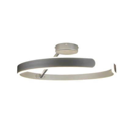LED Stmievateľný prisadený luster LED/72W/230V 3000-6500K matný chróm + diaľkové ovládanie