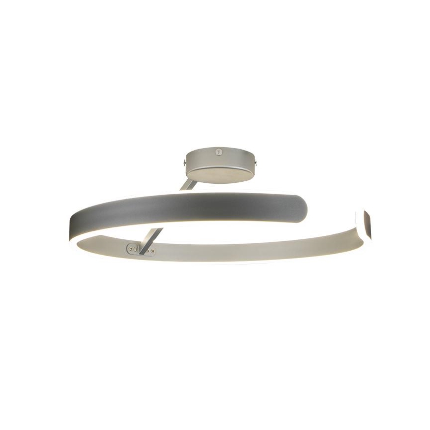 LED Stmievateľný prisadený luster LED/72W/230V 3000-6500K matný chróm + diaľkové ovládanie