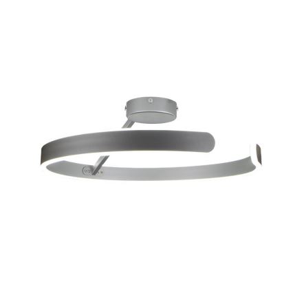 LED Stmievateľný prisadený luster LED/72W/230V 3000-6500K matný chróm + diaľkové ovládanie