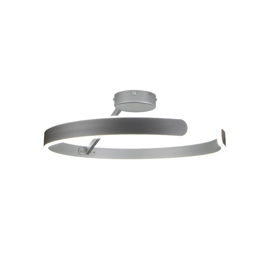 LED Stmievateľný prisadený luster LED/72W/230V 3000-6500K matný chróm + diaľkové ovládanie