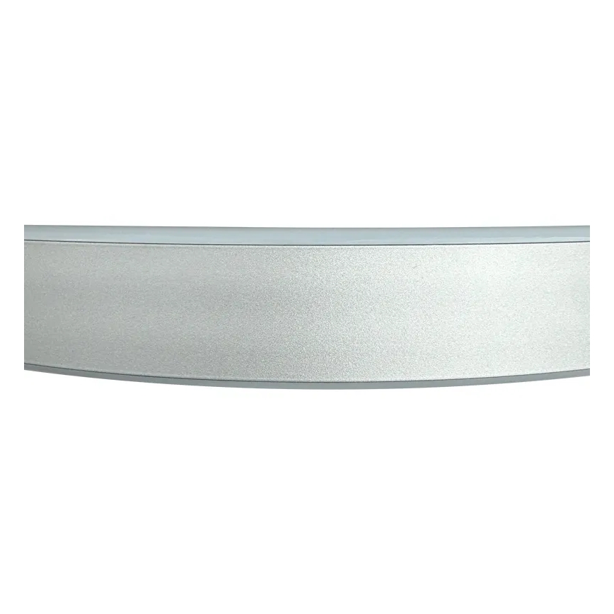 LED Stmievateľný prisadený luster LED/72W/230V 3000-6500K matný chróm + diaľkové ovládanie