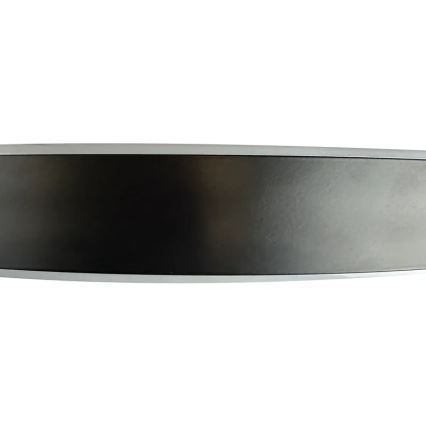 LED Stmievateľný prisadený luster LED/72W/230V 3000-6500K čierna + diaľkové ovládanie