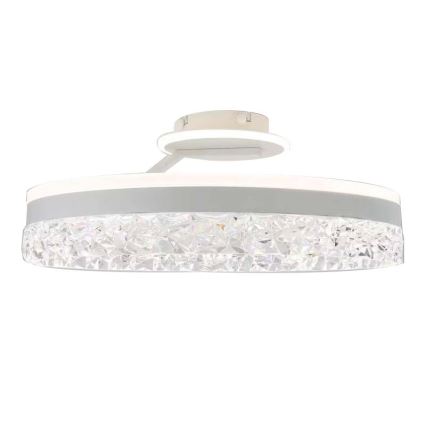 LED Stmievateľný prisadený luster LED/86W/230V 3000-6500K biela + diaľkové ovládanie
