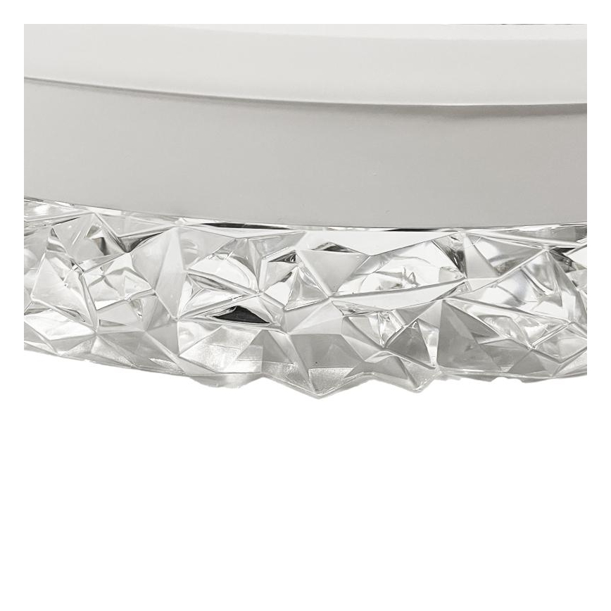 LED Stmievateľný prisadený luster LED/86W/230V 3000-6500K biela + diaľkové ovládanie