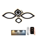 LED Stmievateľný prisadený luster LED/95W/230V 3000-6500K + diaľkové ovládanie