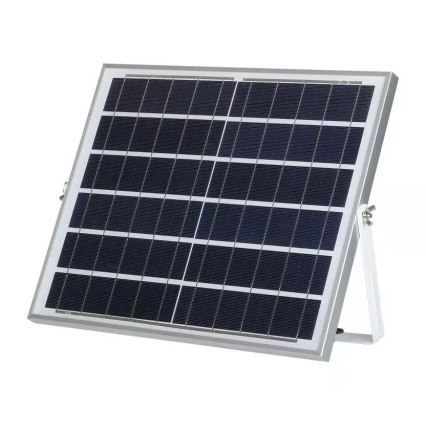 LED Stmievačná solárna reflektor LED/16W/3,2V 4000K IP65 10000 mAh + diaľkové ovládanie