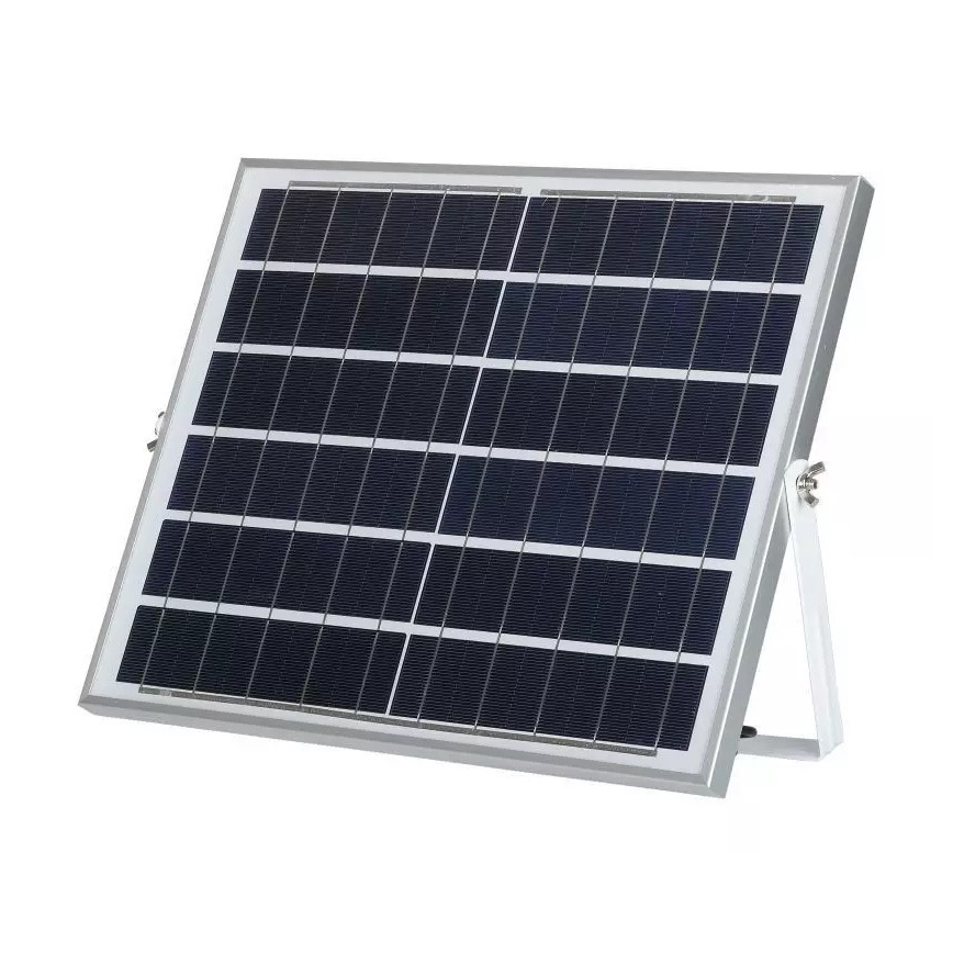 LED Stmievačná solárna reflektor LED/16W/3,2V 4000K IP65 10000 mAh + diaľkové ovládanie