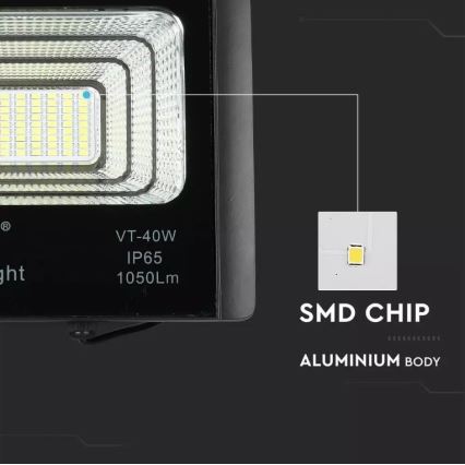 LED Stmievačná solárna reflektor LED/16W/3,2V 4000K IP65 10000 mAh + diaľkové ovládanie