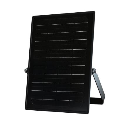 LED Stmievateľný solárny reflektor so senzorom LED/10W/3,7V 4000/6000K IP65 3600 mAh + diaľkové ovládanie