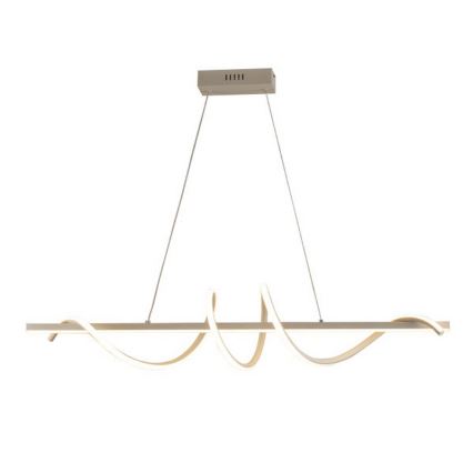 LED stmievateľný závesný luster na lanku LED/50W/230V 3000-6500K 100 cm + diaľkové ovládanie