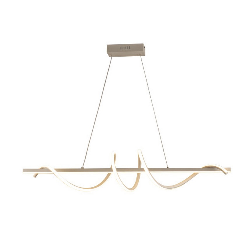 LED stmievateľný závesný luster na lanku LED/50W/230V 3000-6500K 100 cm + diaľkové ovládanie