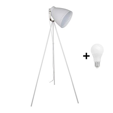 LED Stojacia lampa 1xE27/10W/230V biela 145cm LED Stojacia lampa 1xE27/10W/230V biela 145cm