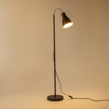 LED stojacia lampa 1xE27/7W/230V čierna