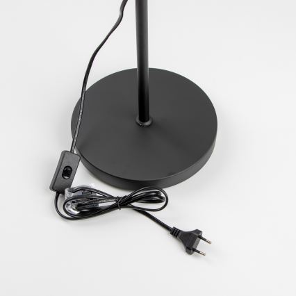 LED stojacia lampa 1xE27/7W/230V čierna