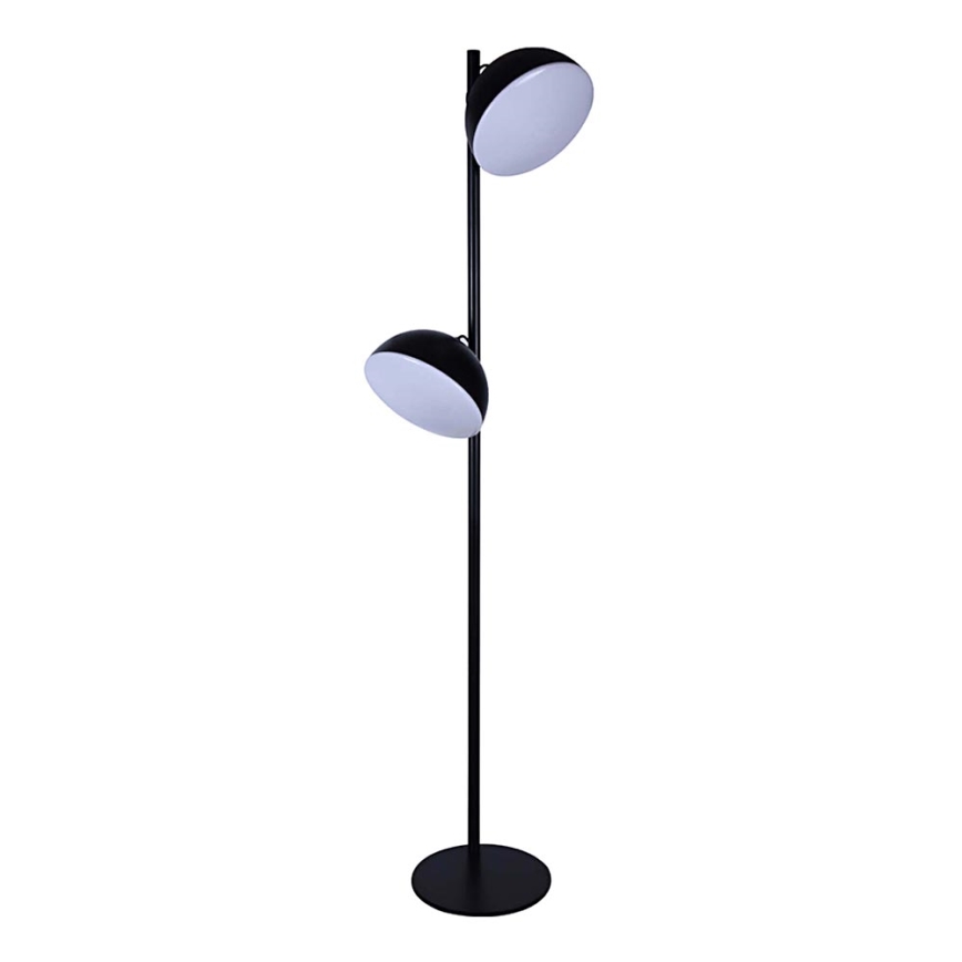 LED Stojacia lampa CROWD 2xLED/10W/230V čierna