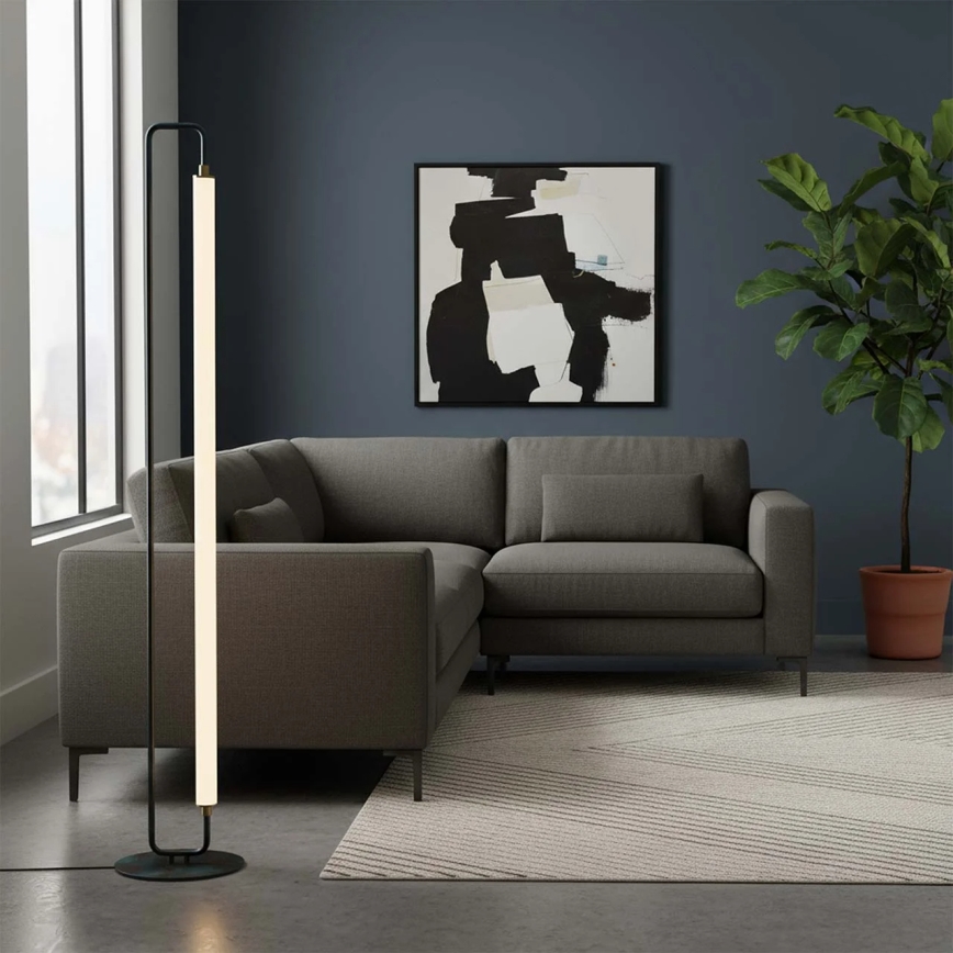 LED stojacia lampa FELICJA LED/24W/230V 4000K čierna