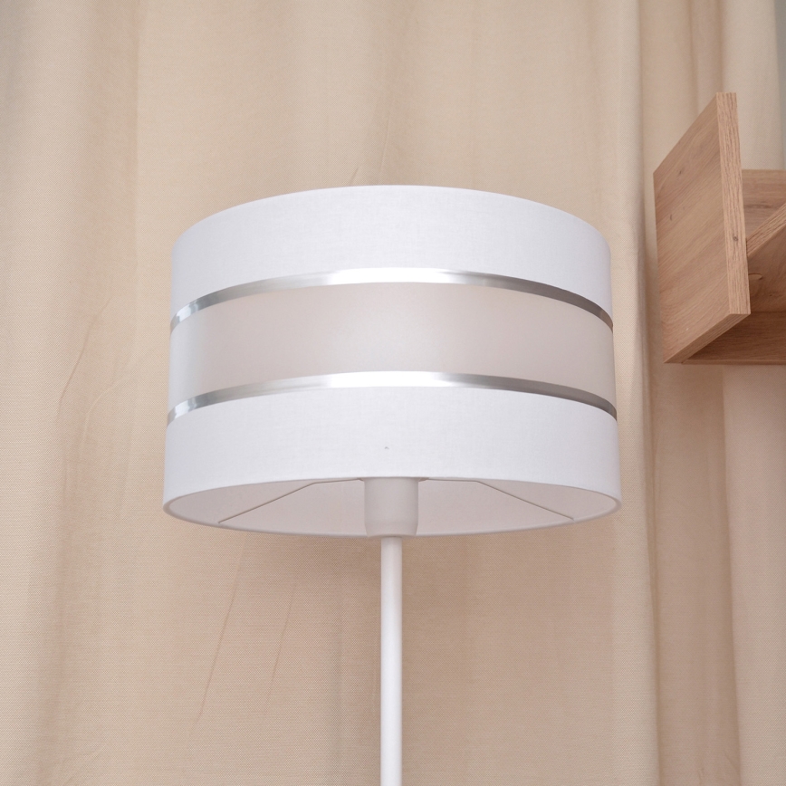 LED Stojacia lampa HELEN 1xE27/15W/230V biela