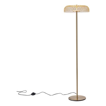 LED Stojacia lampa LED/10W/230V 3000K zlatá