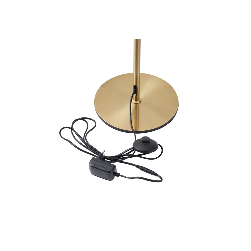 LED Stojacia lampa LED/10W/230V 3000K zlatá