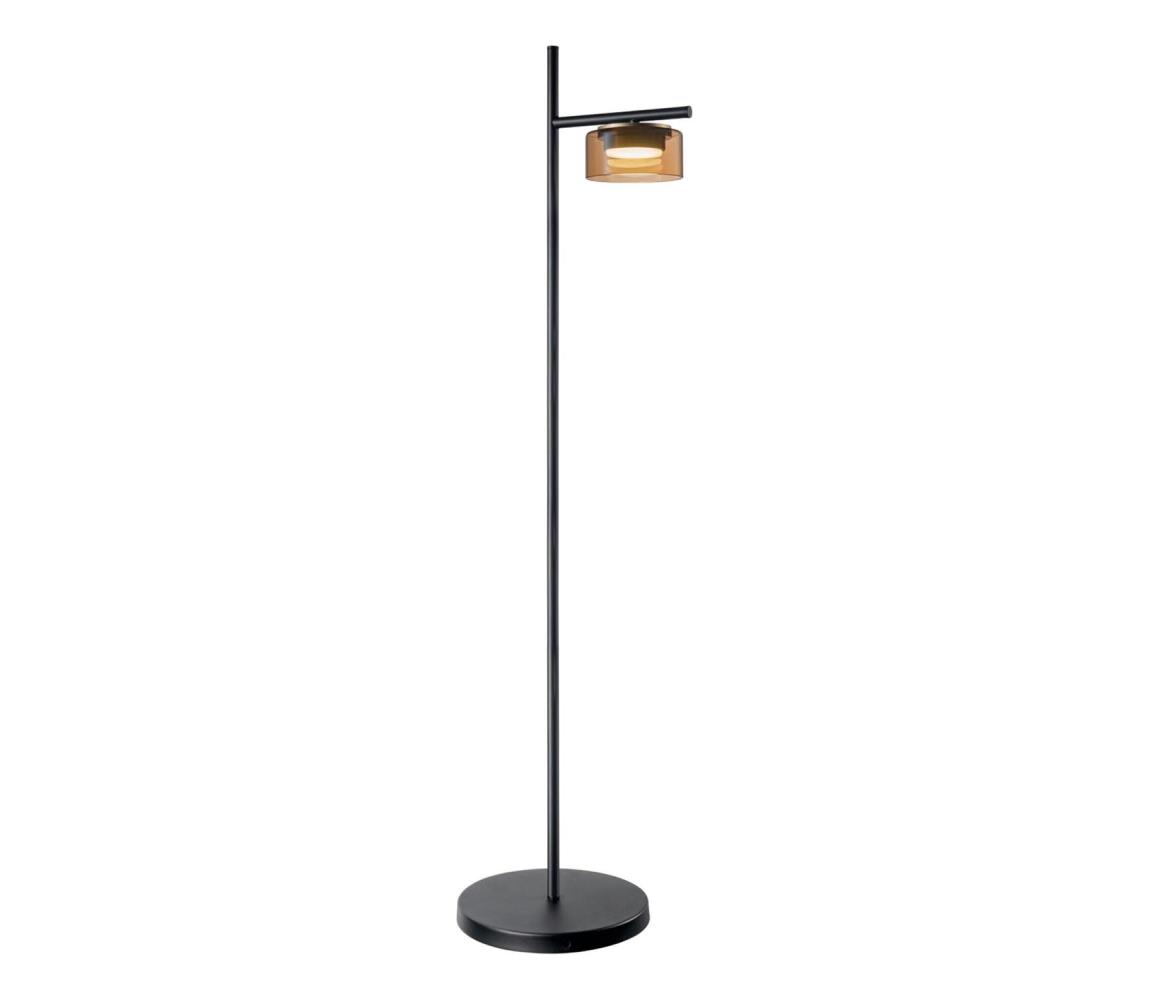 LED stojacia lampa OFELIA 1xGX53/6W/230V čierna/béžová 331496