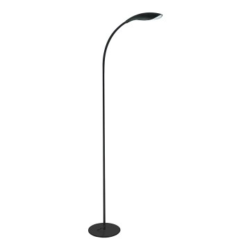 LED stojacia lampa SWAN LED/6,5W/230V čierna